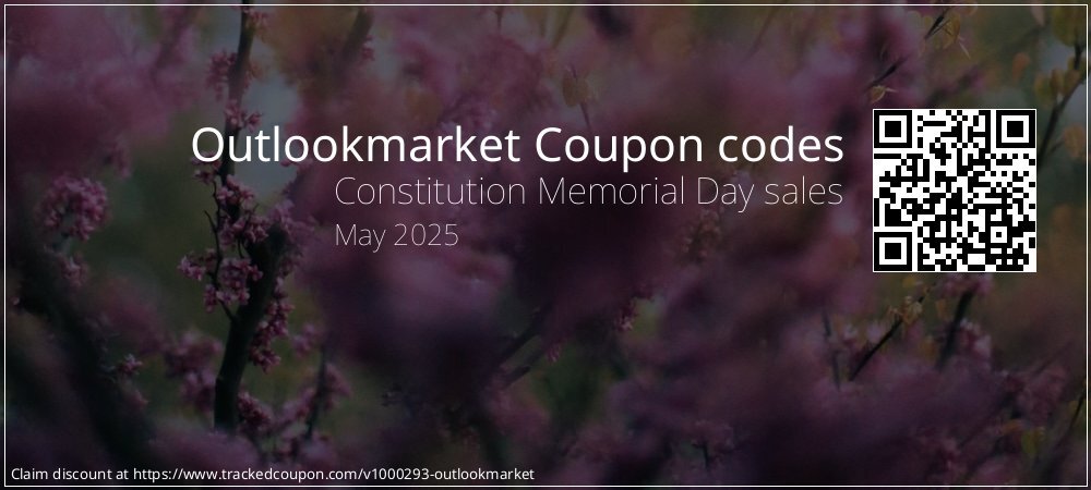 Outlookmarket Coupon discount, offer to 2025