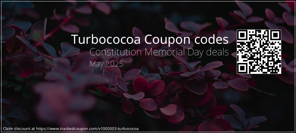 Turbococoa Coupon discount, offer to 2024