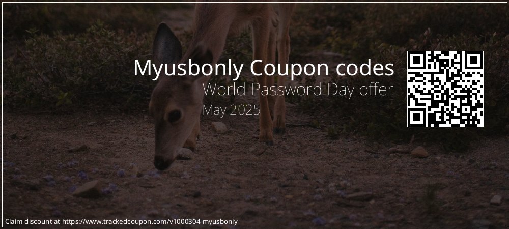 Myusbonly Coupon discount, offer to 2025