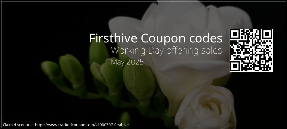 Firsthive Coupon discount, offer to 2024