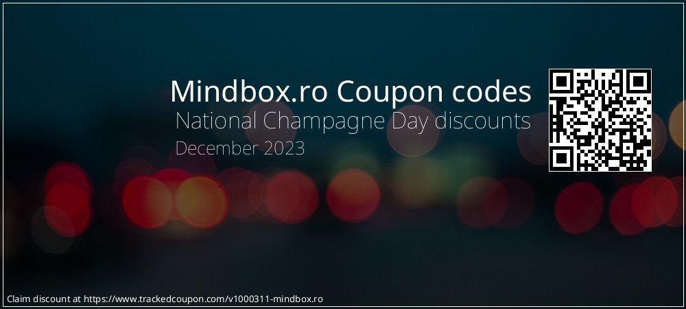 Mindbox.ro Coupon discount, offer to 2024
