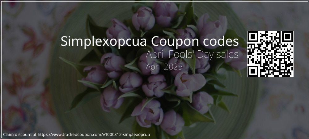 Simplexopcua Coupon discount, offer to 2024