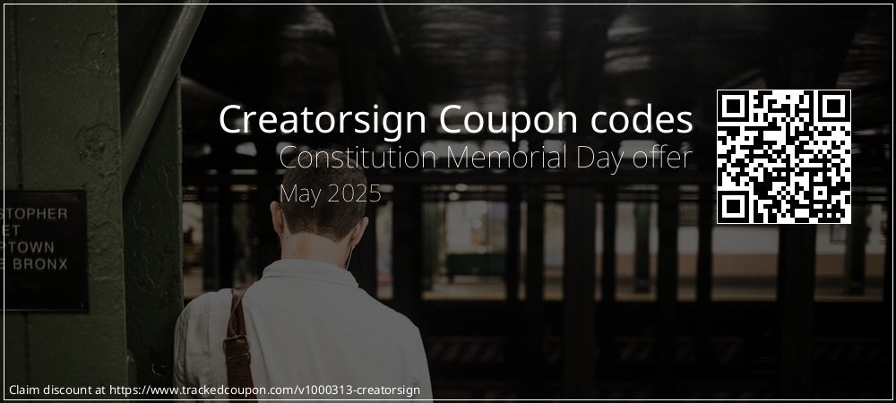 Creatorsign Coupon discount, offer to 2024