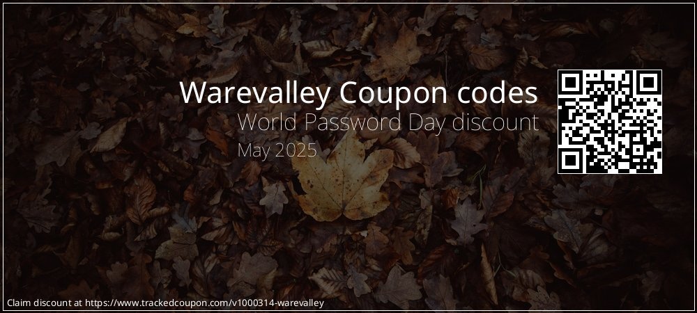 Warevalley Coupon discount, offer to 2025