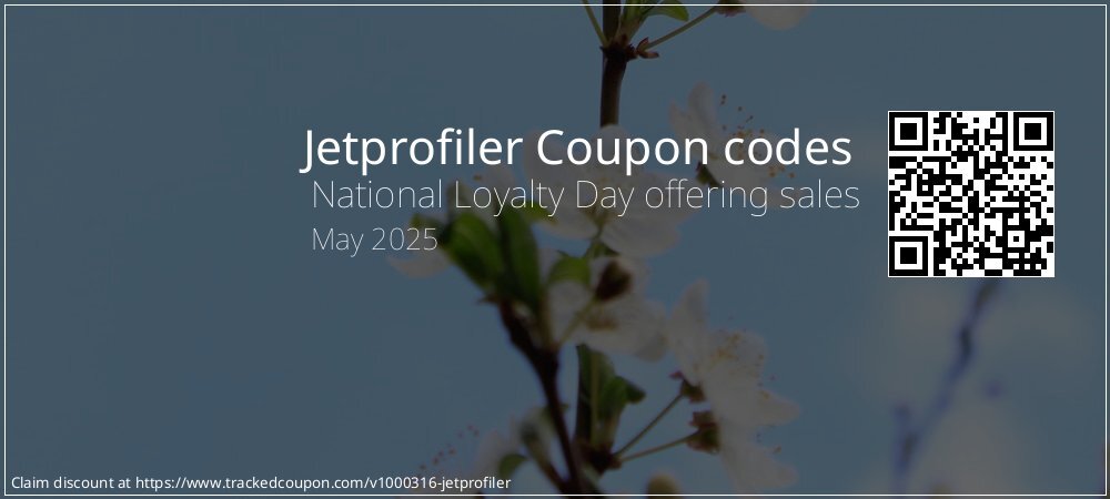 Jetprofiler Coupon discount, offer to 2024