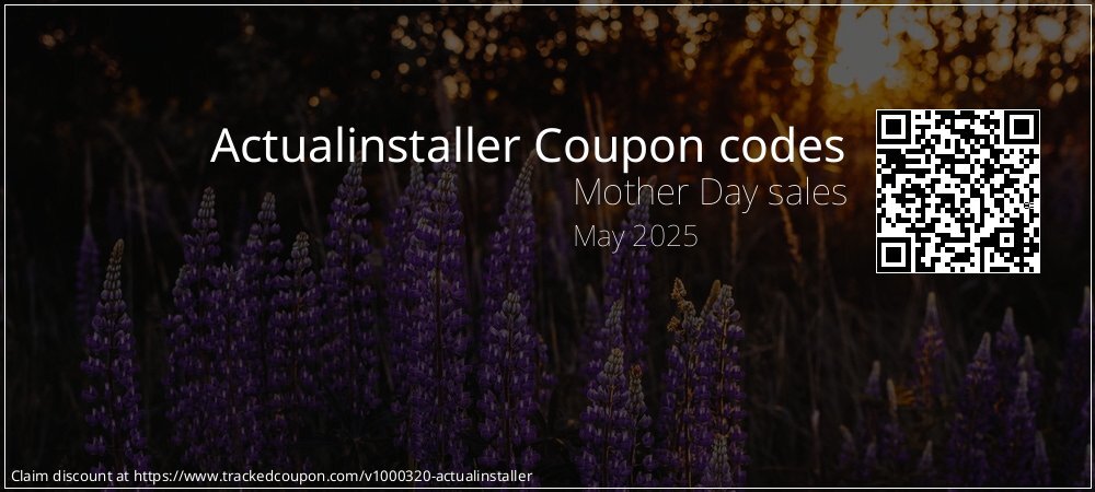 Actualinstaller Coupon discount, offer to 2025