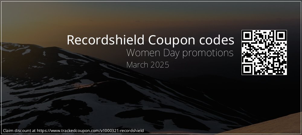 Recordshield Coupon discount, offer to 2024