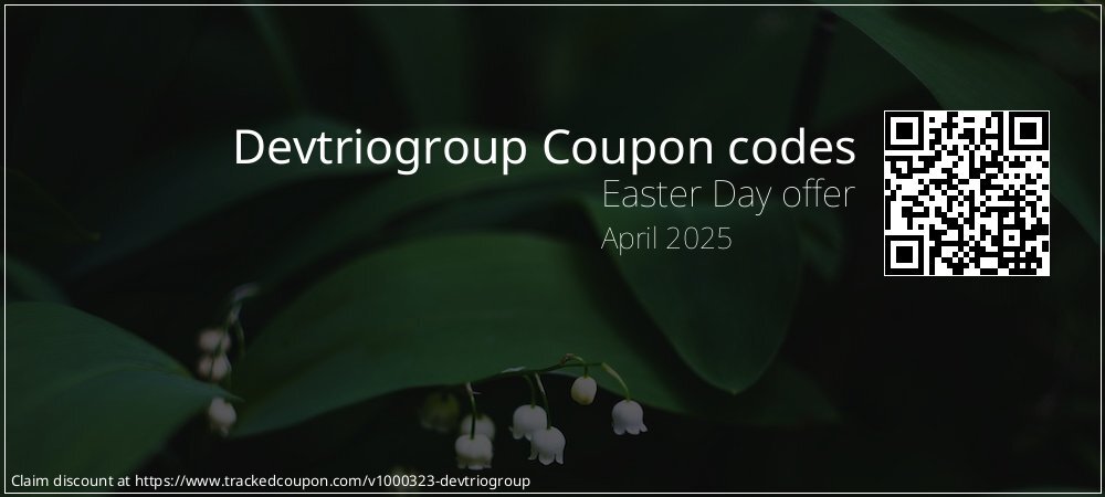 Devtriogroup Coupon discount, offer to 2025