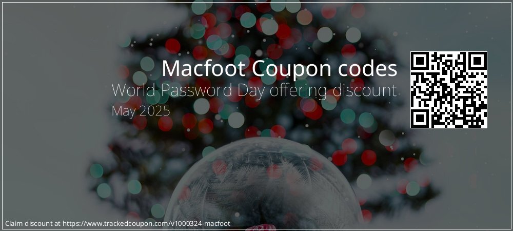 Macfoot Coupon discount, offer to 2025