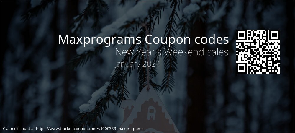 Maxprograms Coupon discount, offer to 2022