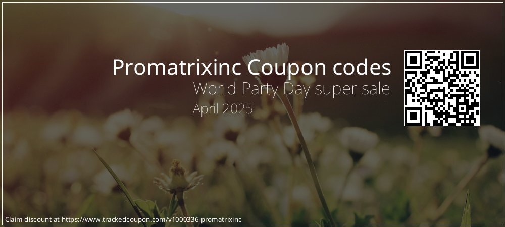 Promatrixinc Coupon discount, offer to 2023