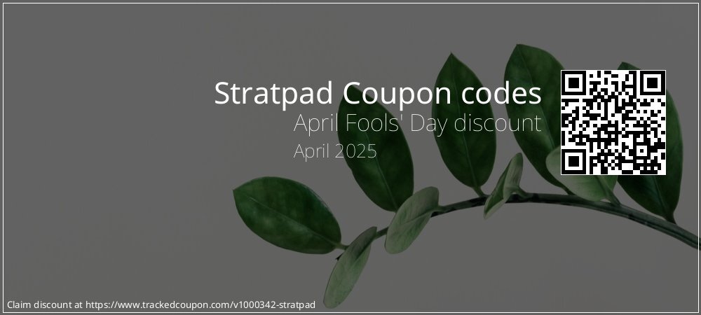 Stratpad Coupon discount, offer to 2025