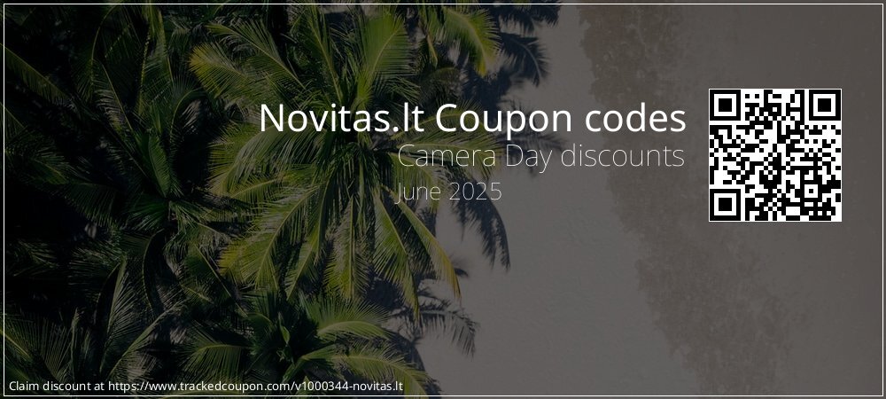 Novitas.lt Coupon discount, offer to 2025