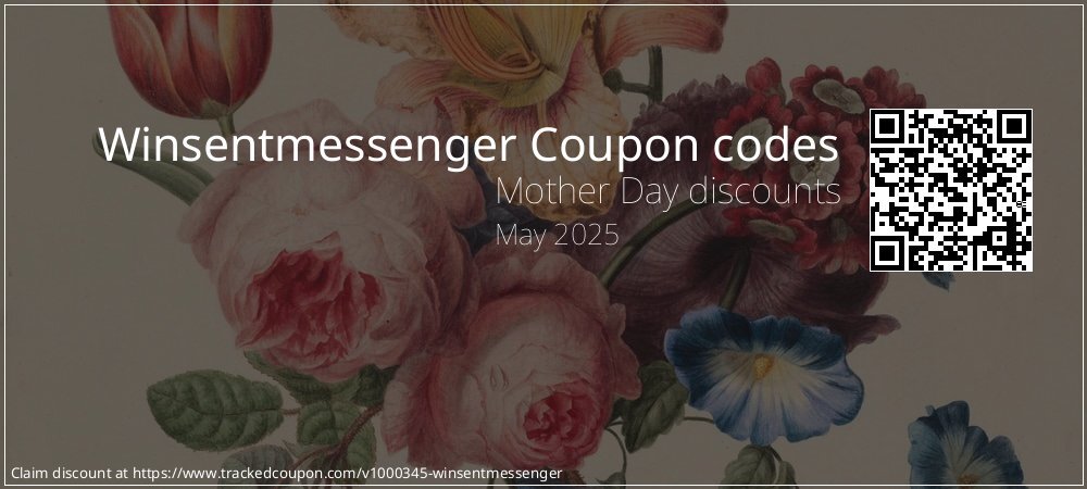 Winsentmessenger Coupon discount, offer to 2023