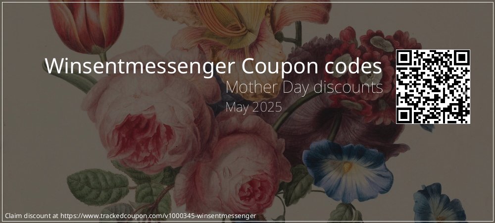 Winsentmessenger Coupon discount, offer to 2024