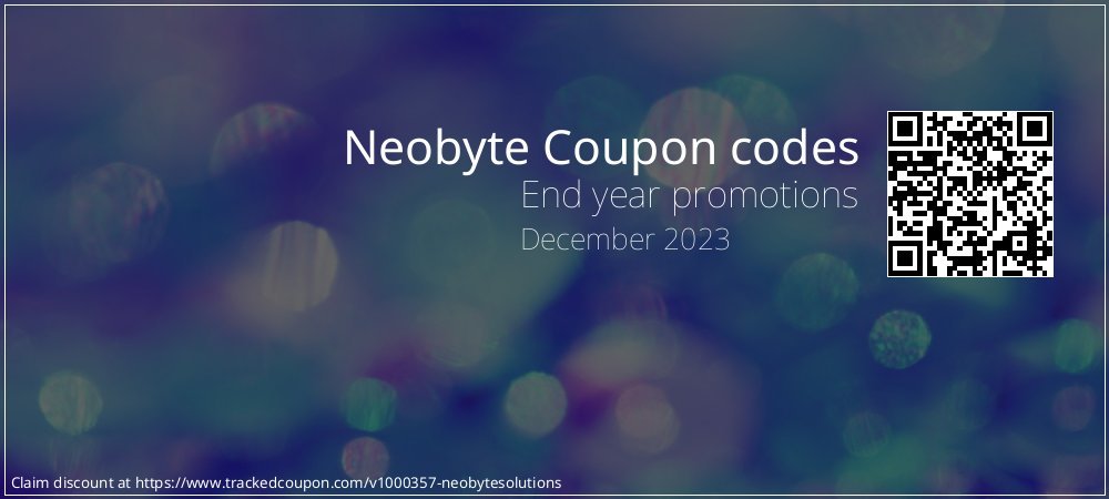 Neobyte Coupon discount, offer to 2024