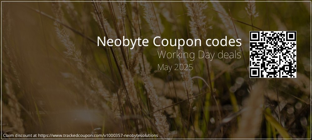 Neobyte Coupon discount, offer to 2024