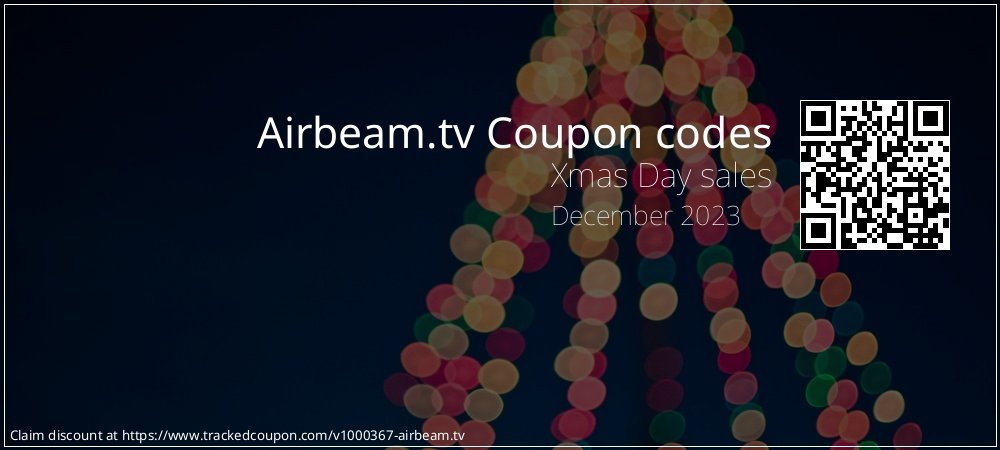 Airbeam.tv Coupon discount, offer to 2022