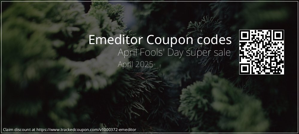 Emeditor Coupon discount, offer to 2024