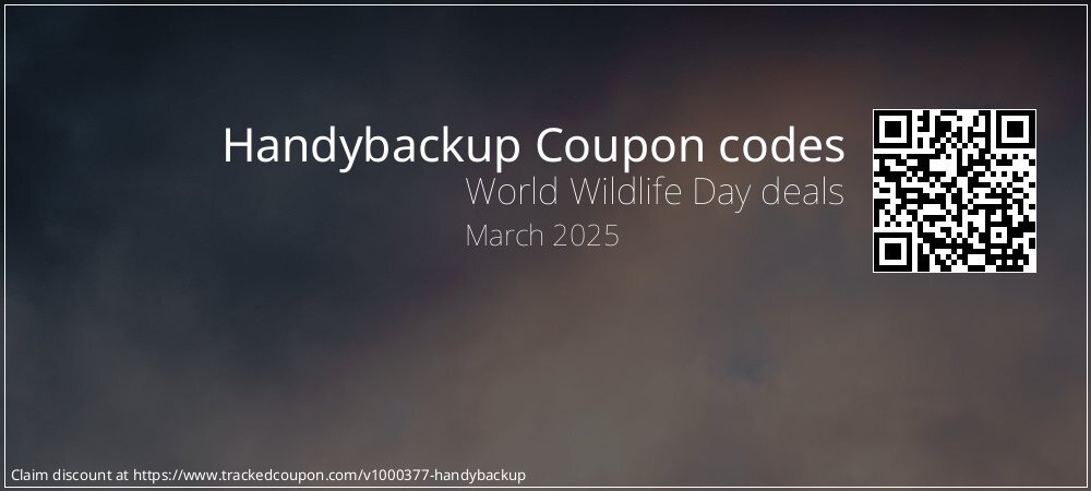Handybackup Coupon discount, offer to 2025