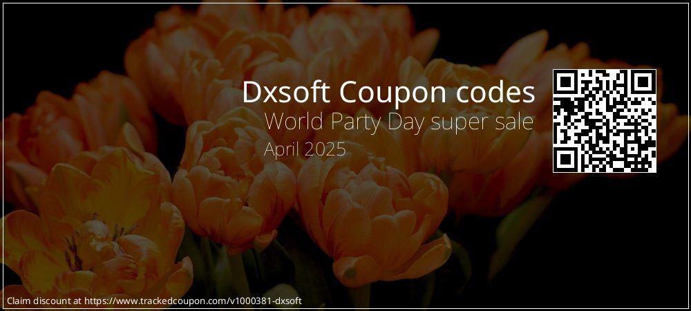 Dxsoft Coupon discount, offer to 2023