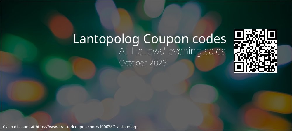 Lantopolog Coupon discount, offer to 2023