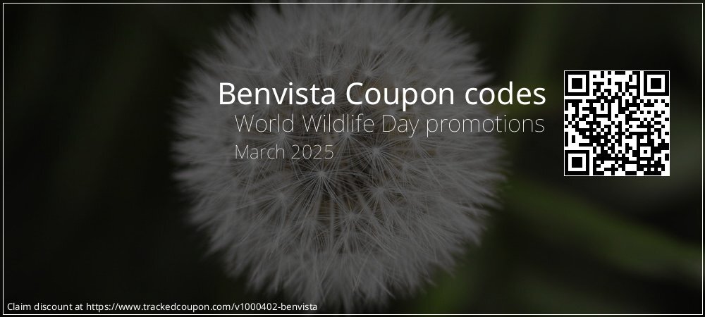Benvista Coupon discount, offer to 2025