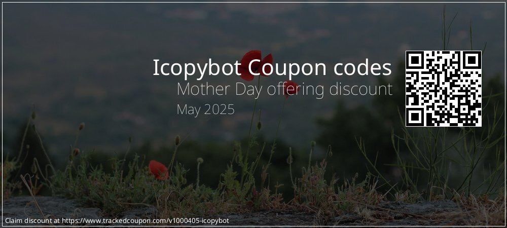 Icopybot Coupon discount, offer to 2025
