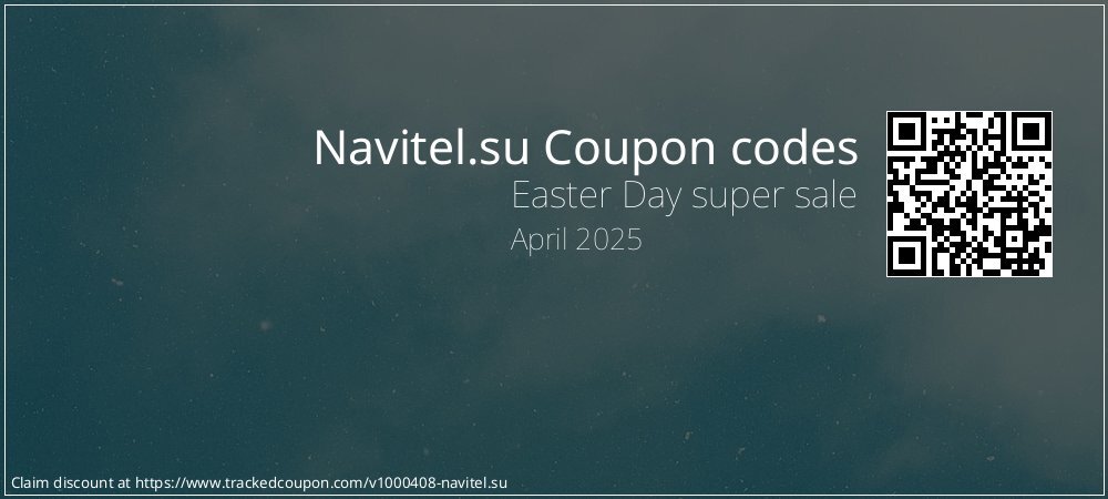 Navitel.su Coupon discount, offer to 2025