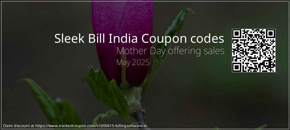 Sleek Bill India Coupon discount, offer to 2024