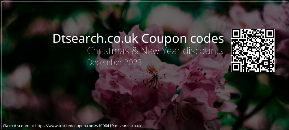 Dtsearch.co.uk Coupon discount, offer to 2023
