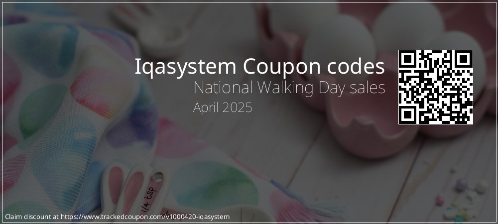 Iqasystem Coupon discount, offer to 2024