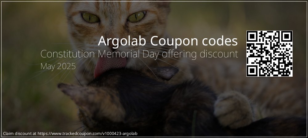 Argolab Coupon discount, offer to 2025