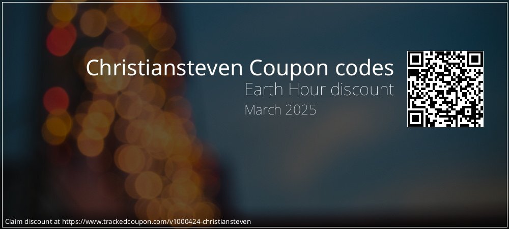 Christiansteven Coupon discount, offer to 2025