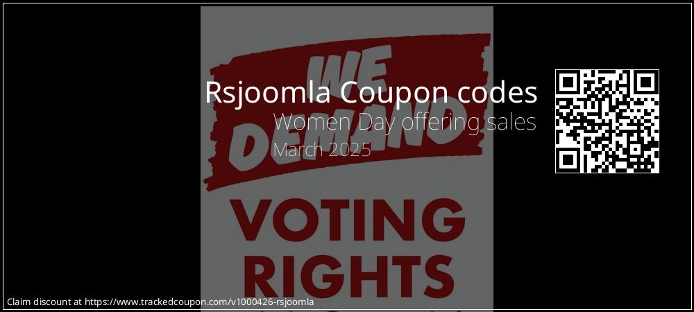Rsjoomla Coupon discount, offer to 2025