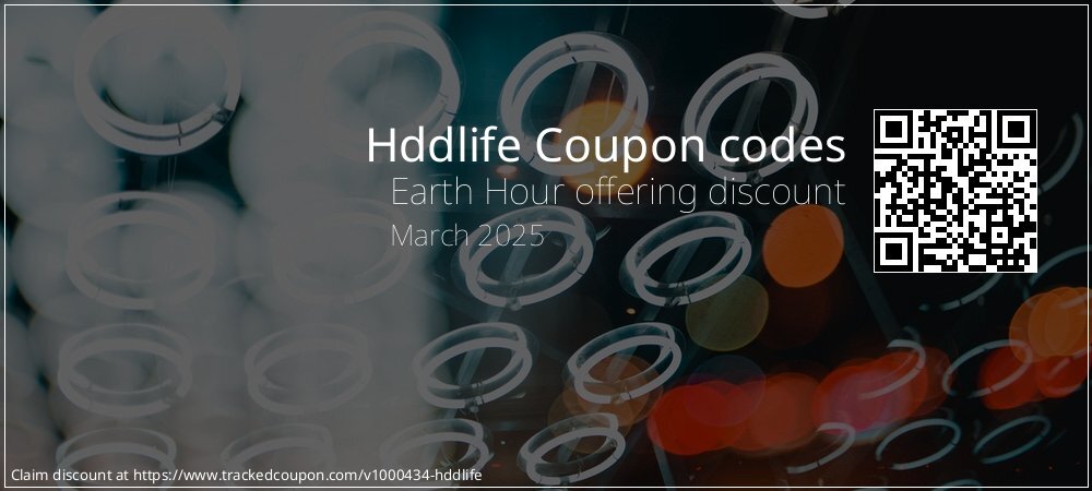 Hddlife Coupon discount, offer to 2024