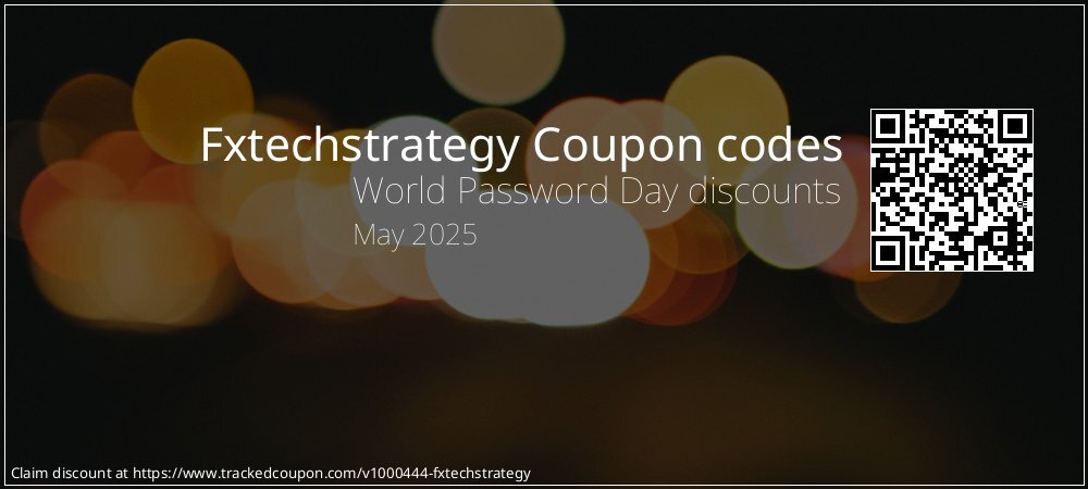 Fxtechstrategy Coupon discount, offer to 2024