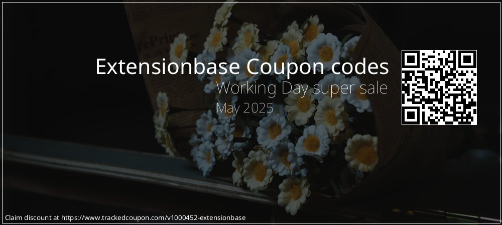 Extensionbase Coupon discount, offer to 2025