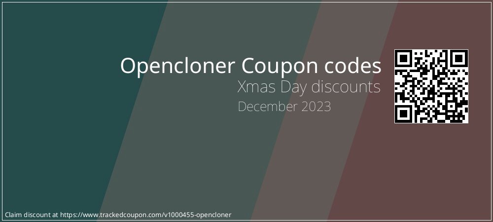 Opencloner Coupon discount, offer to 2022