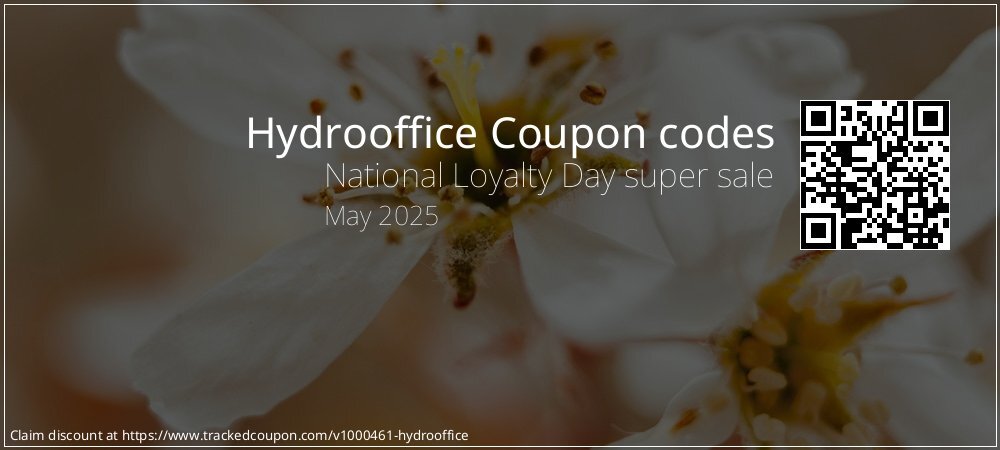 Hydrooffice Coupon discount, offer to 2025