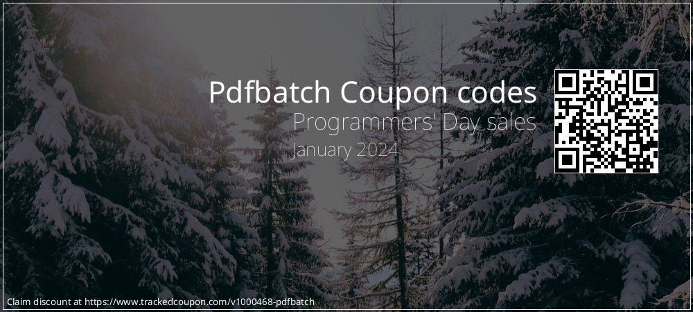 Pdfbatch Coupon discount, offer to 2023