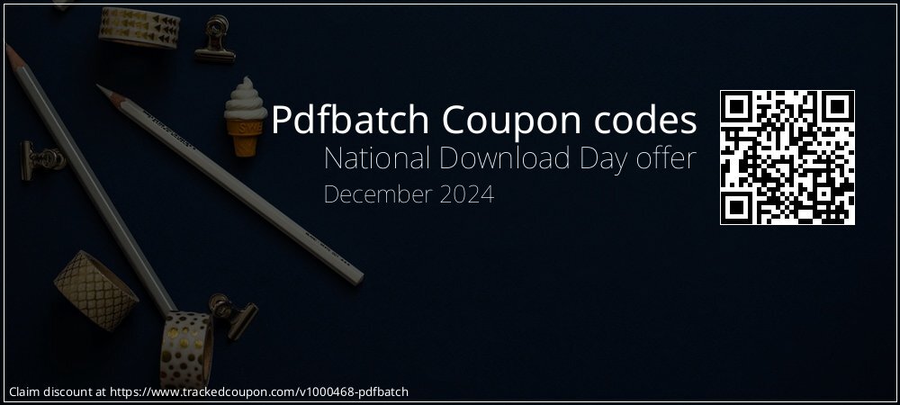Pdfbatch Coupon discount, offer to 2025