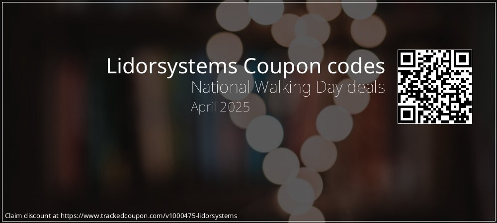 Lidorsystems Coupon discount, offer to 2024