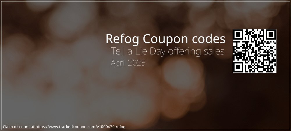 Refog Coupon discount, offer to 2025