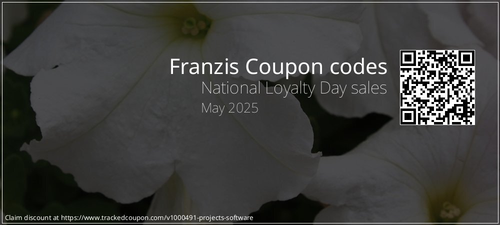 Franzis Coupon discount, offer to 2024