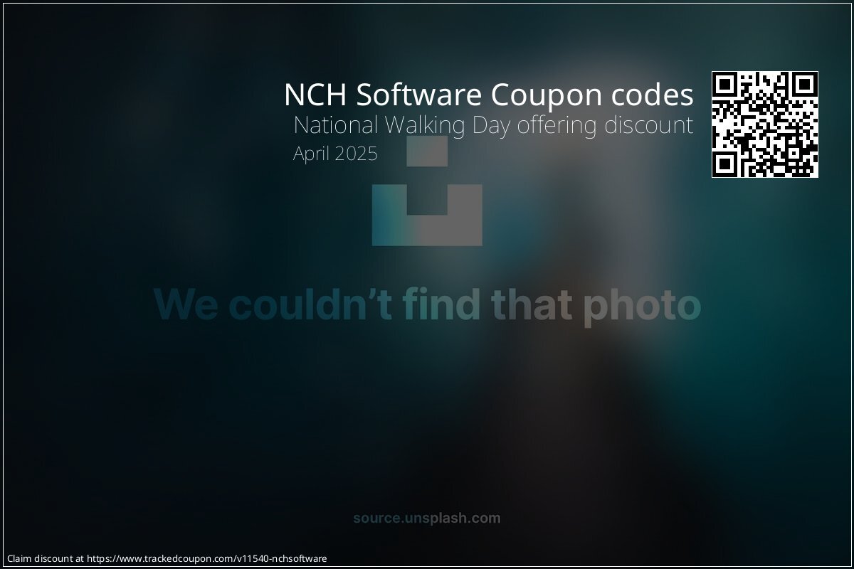 NCH Software Coupon discount, offer to 2025