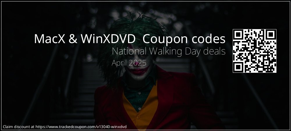 MacX & WinXDVD  Coupon discount, offer to 2025