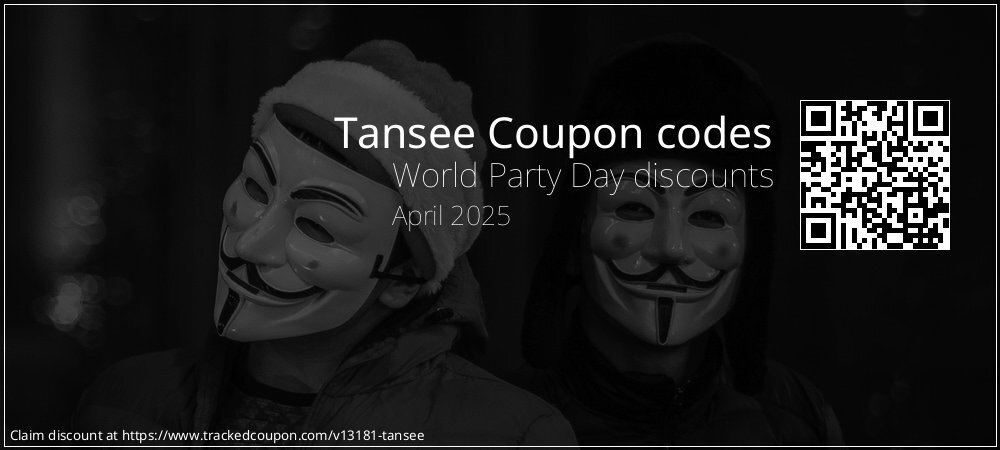 Tansee Coupon discount, offer to 2024