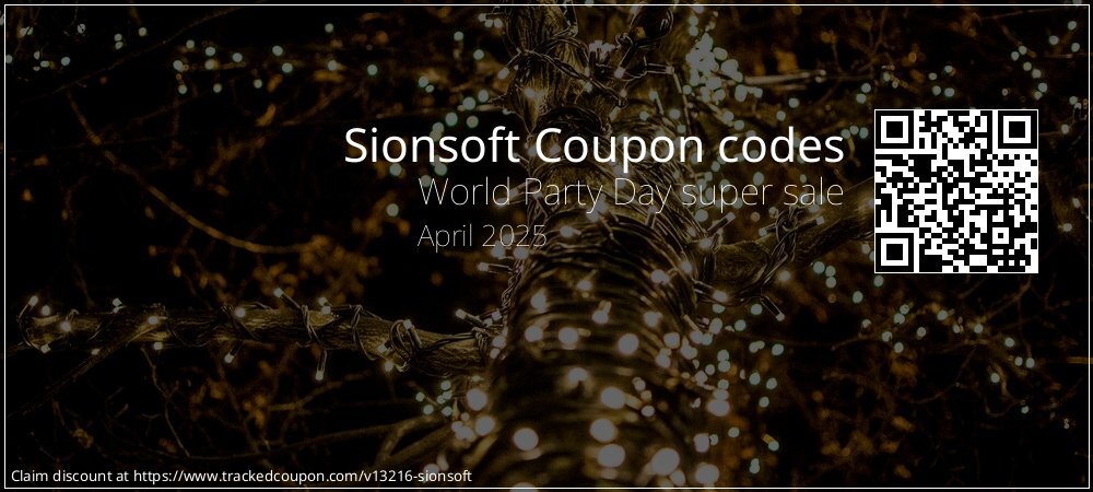 Sionsoft Coupon discount, offer to 2025