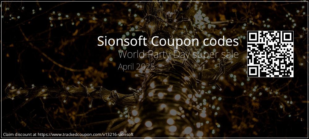 Sionsoft Coupon discount, offer to 2024